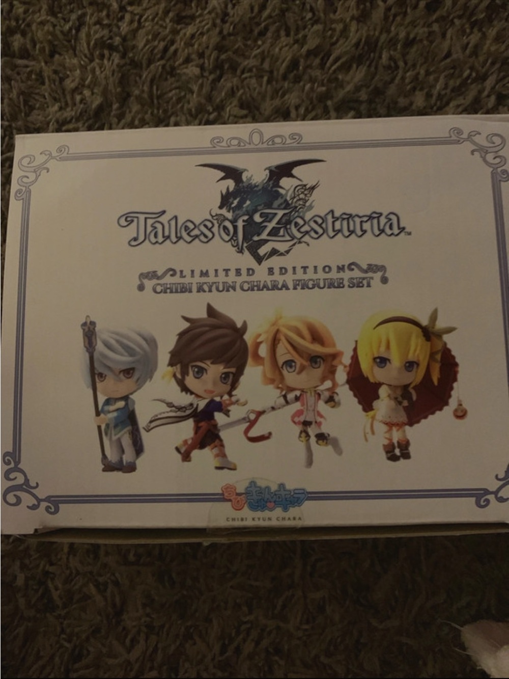 Tales of Zestiria Limited Edition Chibi Figure Set - White